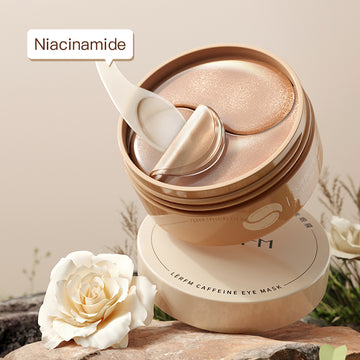 LĒRFM Lannifangke Caffeine Anti-Wrinkle Firming Eye Mask 84g/60 pieces