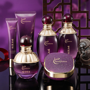 Beautyturess Lingzhi Essence Skin Care Six-piece Set