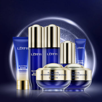 LĒRFM Lanifonko Black Pearl Intensive Luxury Nourishing Beauty Gift Box 7-piece Set