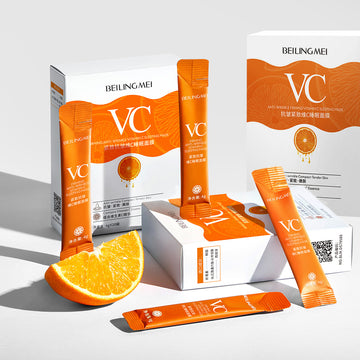 3-pack Beilingmei Firming Anti-Wrinkle Vitamin C Sleeping Mask 4gX20 bags