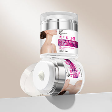 Premium Neck Lift Cream by Beautyturess - Clinical Strength Formula for Turkey Neck & Vertical Bands, Cruelty-Free