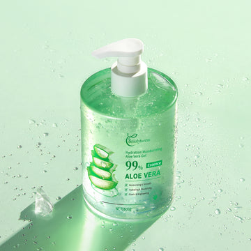 Beautyturess Aloe Vera Gel - Soothing & Moisturising for Face & Body | 99% Pure Natural Formula