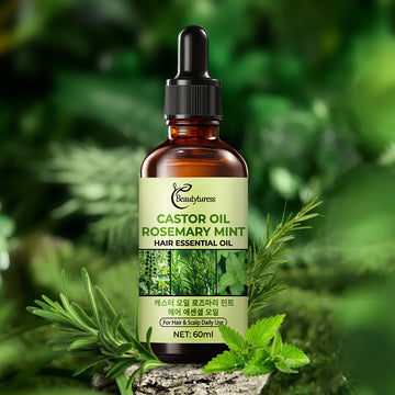 Castor Oil Rosemary Mint Hair Oil
