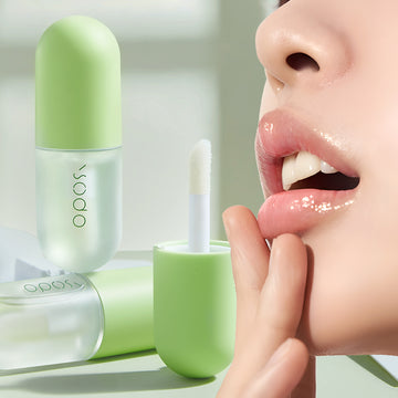Opuss Avocado Nourishing Lip Oil Duo - Intensive Hydration for Dry, Chapped Lips - 2x 4ml