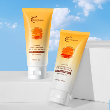 Daily Moisturizing Mint Aloe Vera Self-Tanning Gel