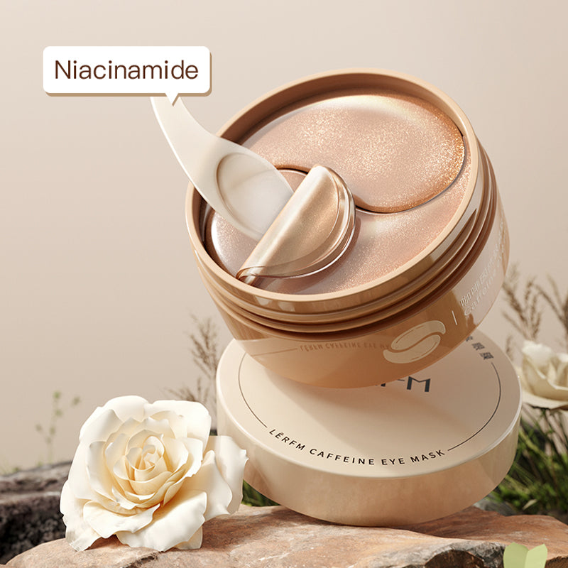 LĒRFM Lannifangke Caffeine Anti-Wrinkle Firming Eye Mask 84g/60 pieces
