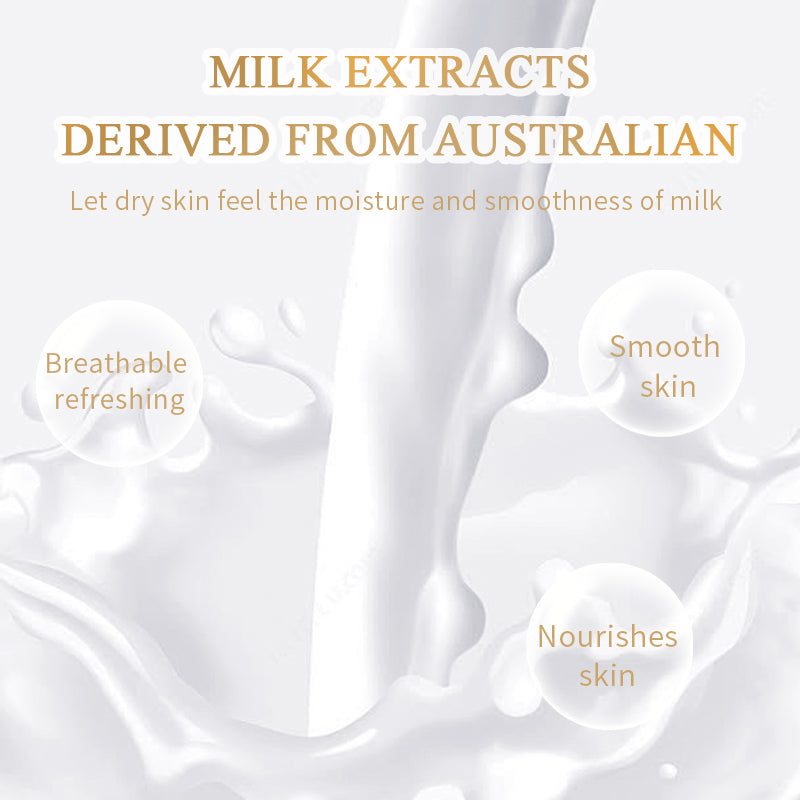 Beautyturess Milk Skincare 5-Piece Set for Dry Skin - Hydrating & Nourishing with Natural Ingredients