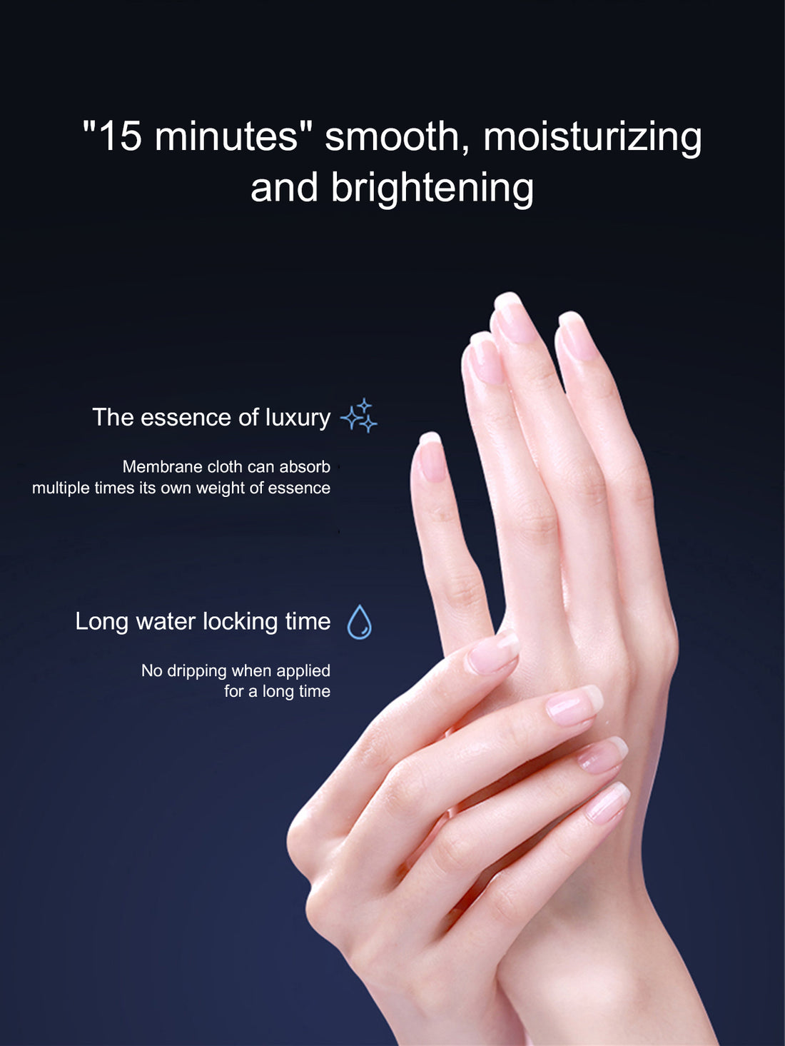 Beautyturess Milk & Niacinamide Hand Mask - Intensive Moisturising Treatment for Smooth & Bright Hands
