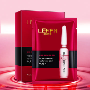 3-pack Lannifang Nicotinamide Ampoule Hyaluronic Acid Mask (2023 Edition) 25ml*10 pieces