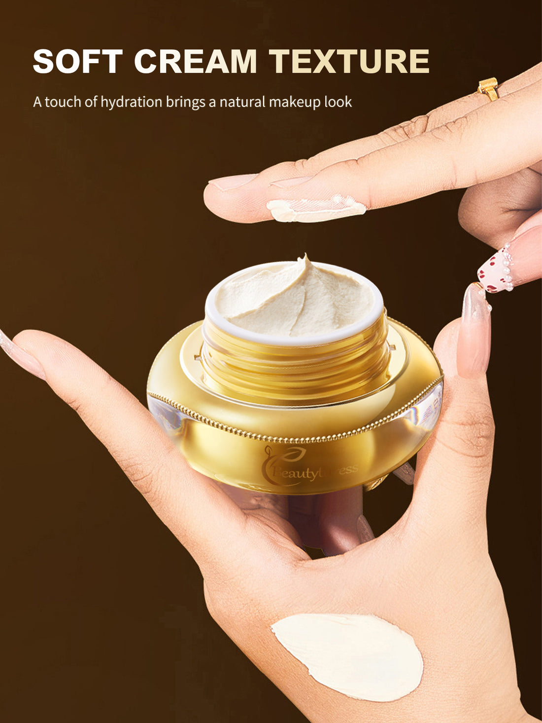 Gold Collagen Cream Collection | Beautyturess 4-Piece Luxury Skincare Set for Firming & Radiance