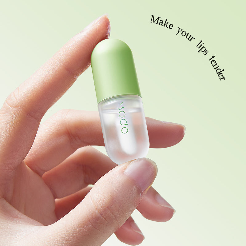 Opuss Avocado Nourishing Lip Oil Duo - Intensive Hydration for Dry, Chapped Lips - 2x 4ml